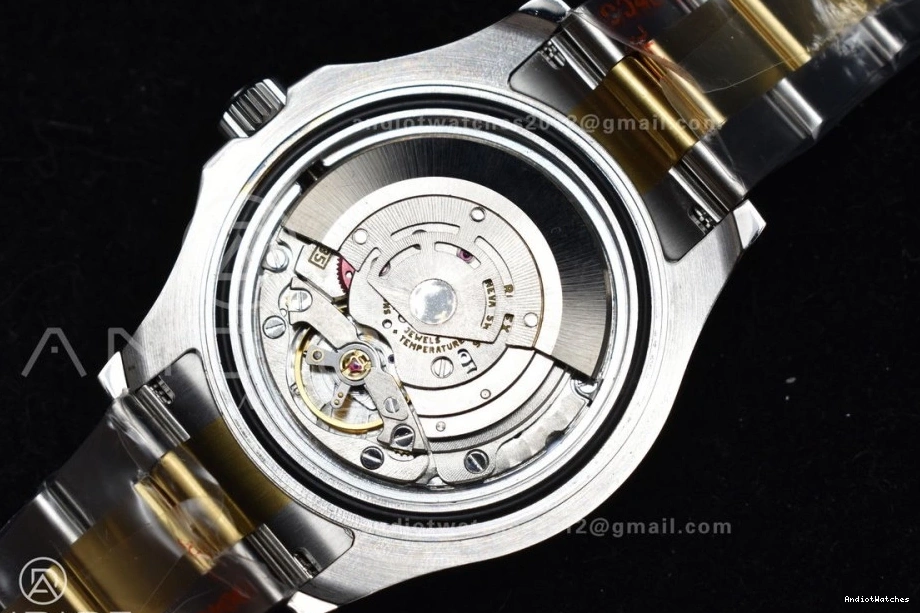 Best YG Dial 116623 White Reliable 1202 GMF Edition SS Plated YG SA Yacht-Master Bracelet on 1013